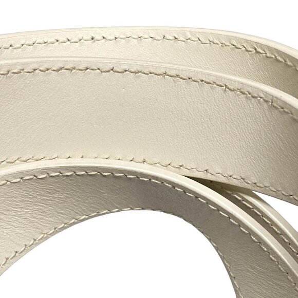 Auth DIOR/ChristianDior Toujours Bag Small M2822OSNW_M030 White Calf Skin - Picture 8 of 16